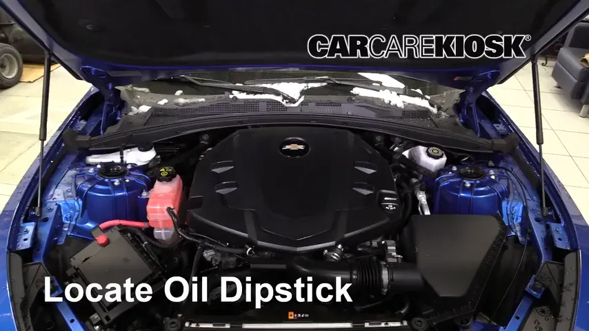 2016 Chevrolet Camaro LT 3.6L V6 Aceite Controlar nivel de aceite
